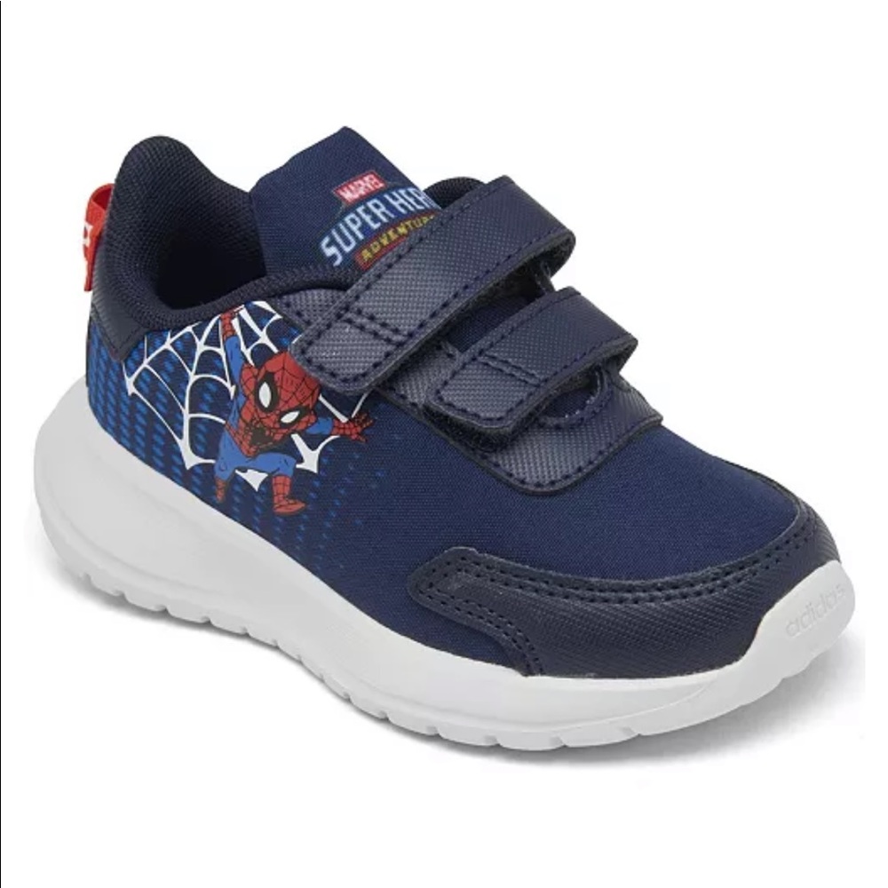 Adidas Toddler Spiderman Sneakers Size 5